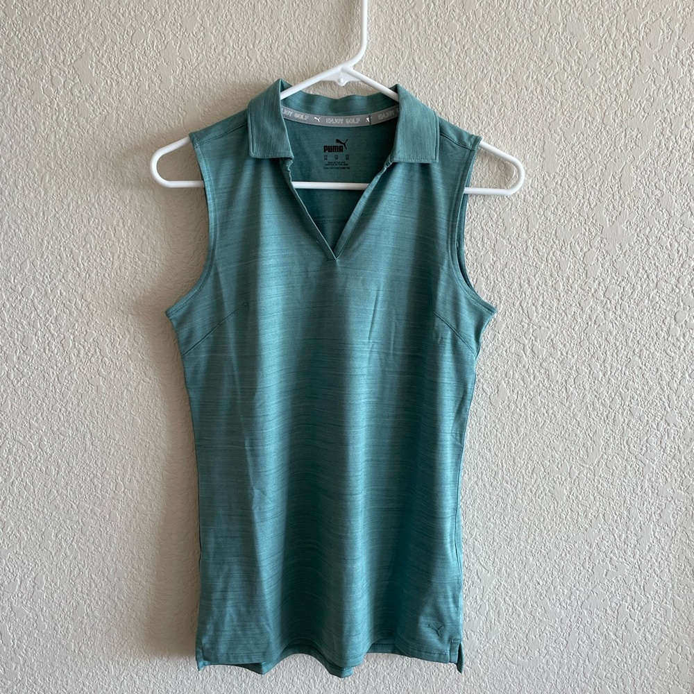 NWOT Women’s PUMA Golf Polo (Teal/Green)